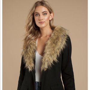 Wintertime Faux Fur Coat